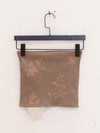 SWAYING 25 Early Autumn Floral Jacquard Stretch Tube Top SW-SW25PF1T01C2-QZ Light Brown (SW25PF1T01)